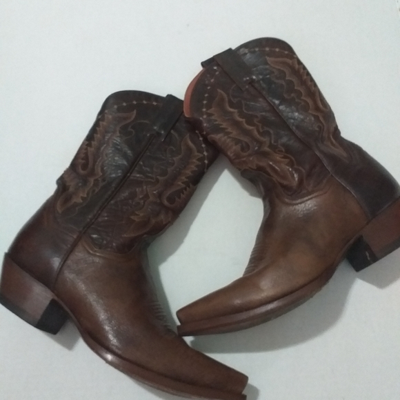 Durango leather boots_ size 8.5us - Picture 2 of 8